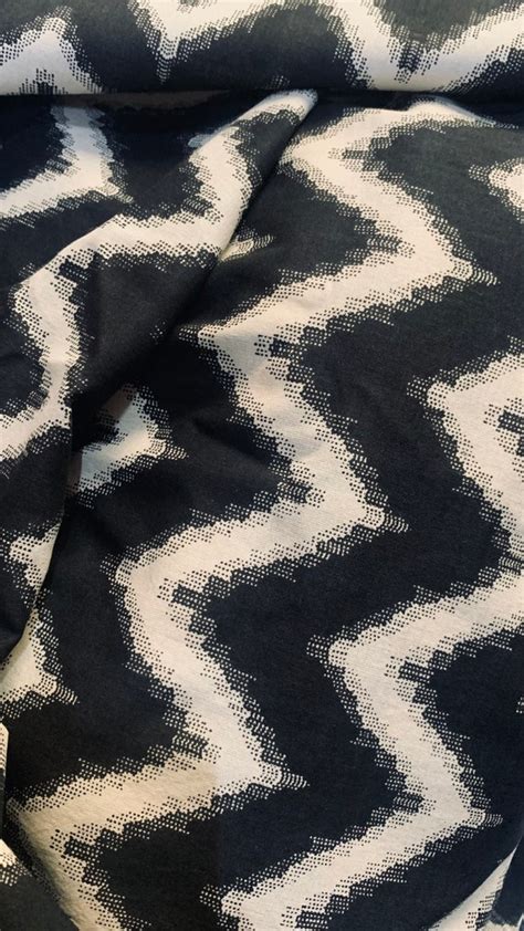 Chevron Print Cotton Fabric Indian Fabric Clothing Fabric Etsy