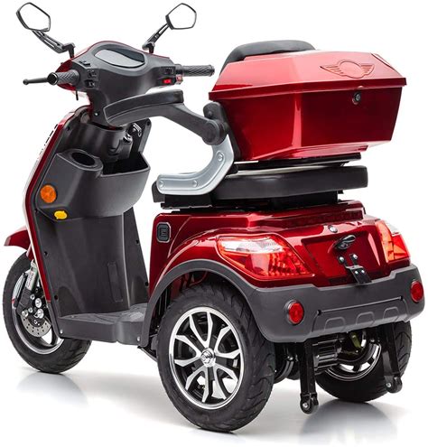 Econelo J Elektro Roller Seniorenmobil Watt Farbe Rot