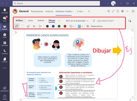 C Mo Utilizar Onenote En Teams Como Pizarr N Interactivo Dti