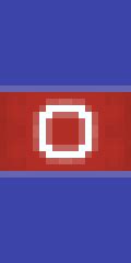 North Korea flag Minecraft Banner