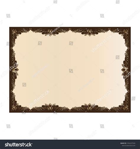 Certificate Border Template Design Vector File Stock Vector (Royalty ...