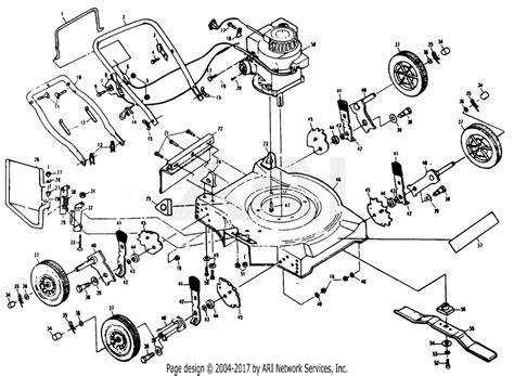 Exploring The Inner Workings Of Bolens Riding Mower With Comprehensive Parts Diagram