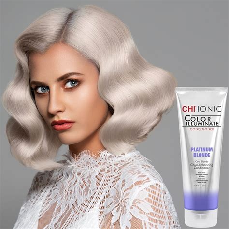 Best Toners For Platinum Blonde Hair Features CHI Ionic Color