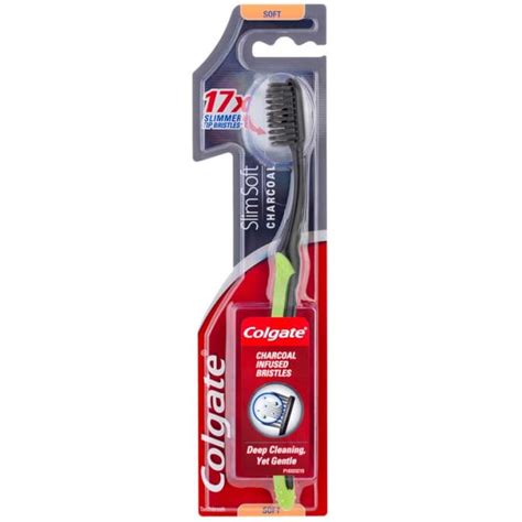 Buy Colgate Toothbrush Slim Soft Charcoal Online Chempro Chemists