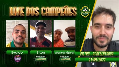 CARTOLA FC 2022 LIVE DOS CAMPEÕES CATIMBA SCORES ELTON EVALDO