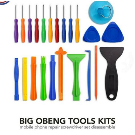 Jual Obeng Set Handphone Tools Opening Lengkap Shopee Indonesia