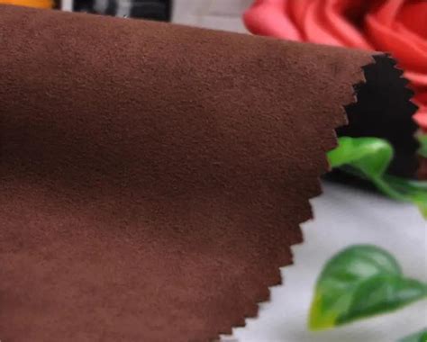 Professional Suede Textile Multi Color Polyester Suede Fabrics For