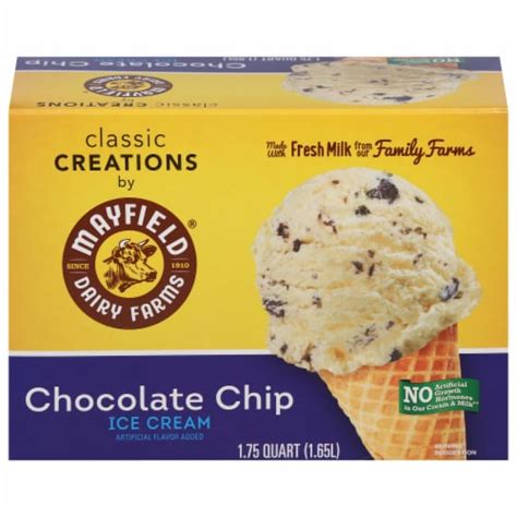 Mayfield Dairy Farms Chocolate Chip Ice Cream 1 75 Quart Smiths