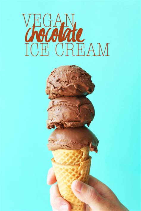 Vegan Chocolate Ice Cream Minimalist Baker Recipes