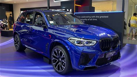 2022 BMW X5 M Competition 50th Anniversary Marina Bay Blue EXTERIOR