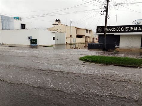 Lloviznas Colapsan Chetumal Sol Quintana Roo Noticias Quintana Roo