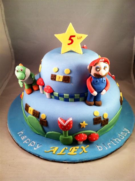 32 Brilliant Photo Of Mario Bros Birthday Cake