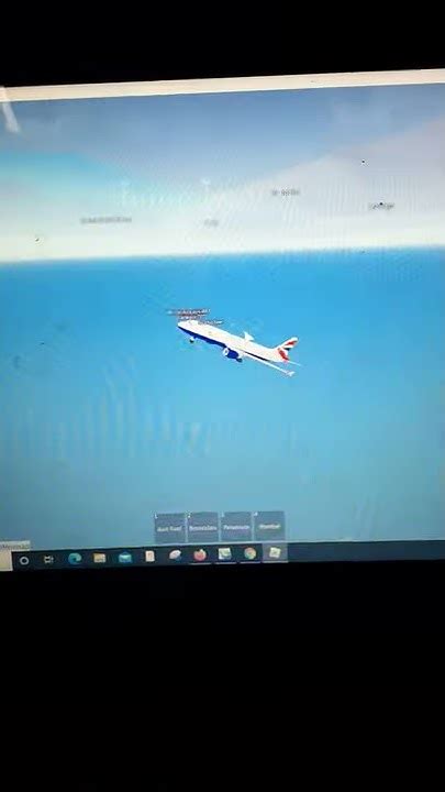 Decollage Airbus A320 British Airways Roblox Youtube