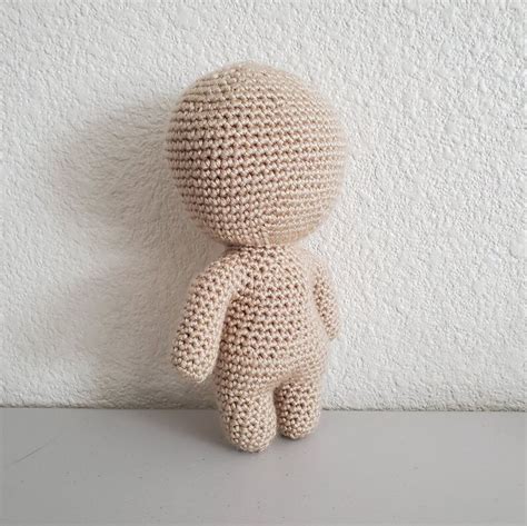 Chibi Doll Body Base Crochet Amigurumi Pattern Etsy