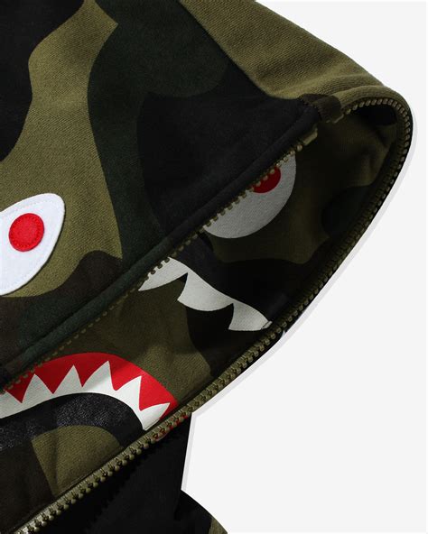 販売売りa Bathing Ape Bape 1st Camo Shark Full Zip Hoodieの通販 By さるさる Shop