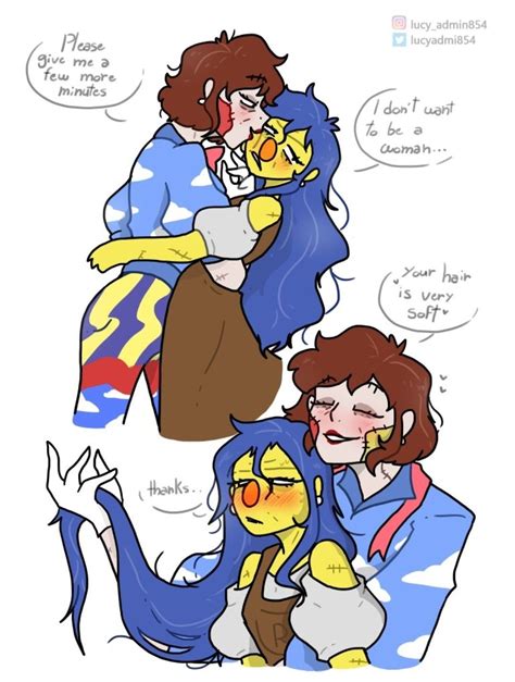 Lesley X Roy Don T Hug Me I M Scared Fanart Dhmis Tomtord Comic