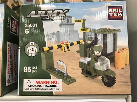 Knock Off “Lego” Gate Guard 85 piece set ! : r/army