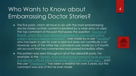 Ppt Top Reddit Comments About Embarrassing Doctor Visits Powerpoint