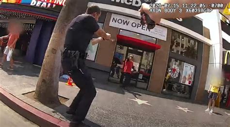 State Clears Lapd Officers In The Fatal Shooting Of Man On Hollywood Boulevard Los Angeles Times