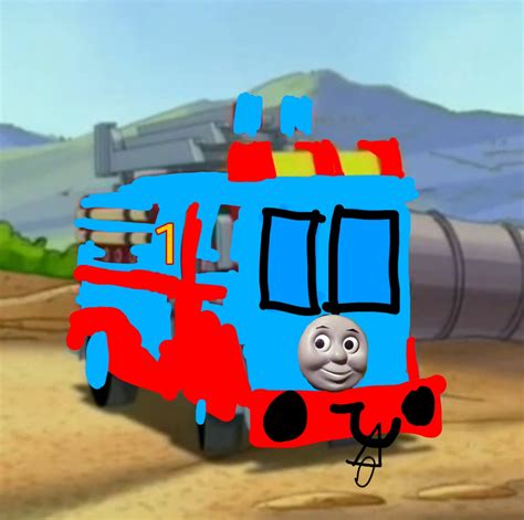 Thomas as a Firehouse tales character by Robotchickentoby2 on DeviantArt