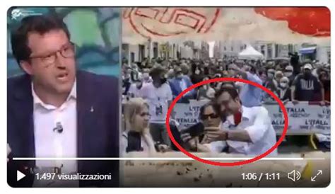 La figuraccia di Salvini a Dimartedì Mi posso togliere la mascherina