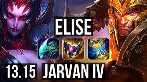 Elise Vs Jarvan Iv Jng Games M Mastery Legendary