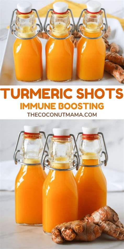 Ginger Turmeric Immune Boosting Energy Shots Juicer Artofit