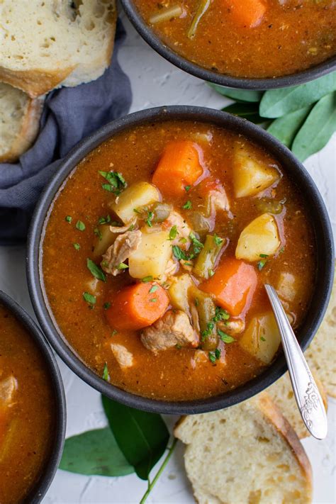 Pork Stew Tender And Flavorful