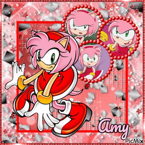 Amy Rose Free Animated  Picmix