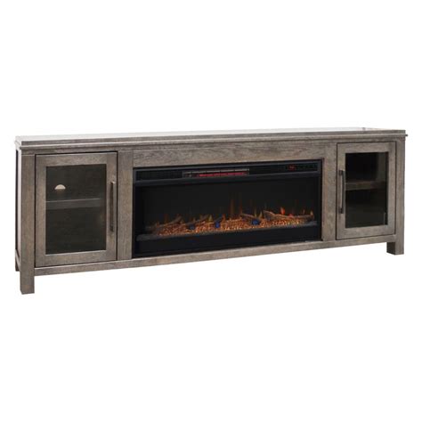 86 Inch Tv Stand With Fireplace Garret Johnston