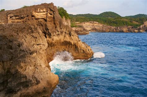 Cinematic Aerial Landscape Shots Of The Beautiful Island Of Nusa Penida