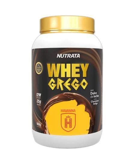 Whey Grego Havanna Doce De Leite Chocolate Belga G Nutrata