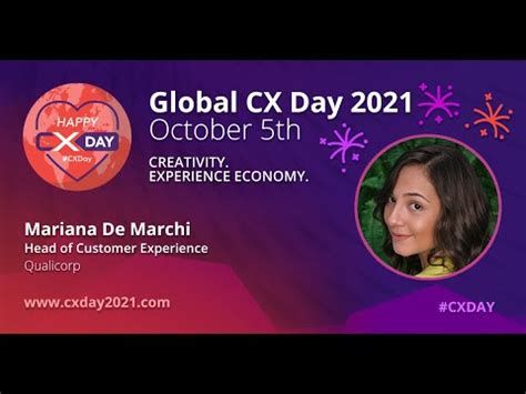 Global CX Day 2021 Mariana De Marchi YouTube