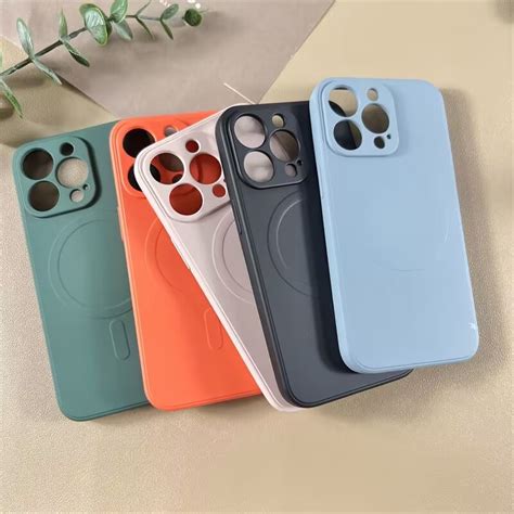 New Original Case For Iphone 15 Pro Max Liquid Silicone Cases For