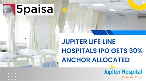 Jupiter Life Line Hospitals IPO Gets 30 Anchor Allocated 5paisa