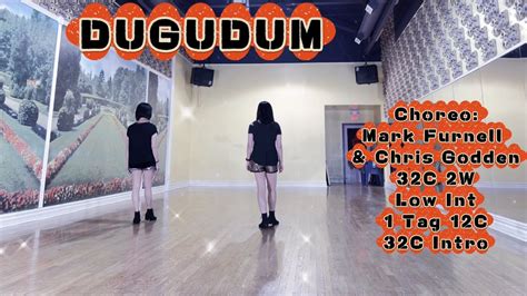 DUGUDUM EURODANCE24 Line Dance Mark Furnell Chris Godden YouTube