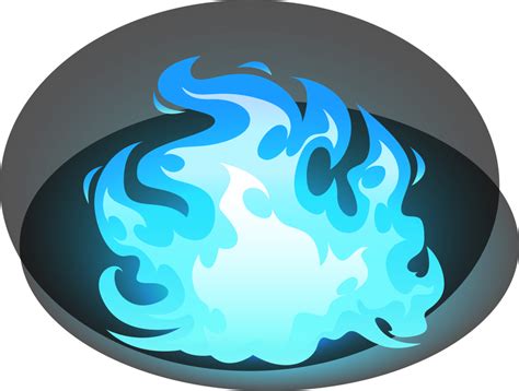 Free Burning Blue Fire Frames Borders Fl Magipik Free Vector