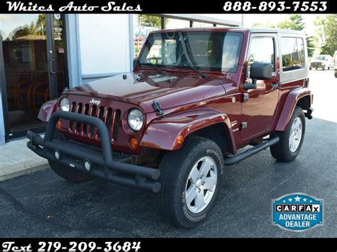 Used 2007 Jeep Wrangler Sahara For Sale In Rensselaer IN 47978 Ed White