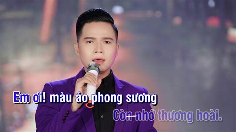 Con Duong Xua Em Di Karaoke Lam Vinh Youtube