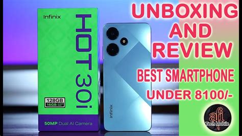 Infinix Hot 30i Unboxing And Review Youtube