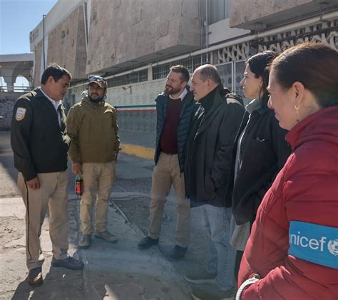 El titular de INM Chihuahua recibió al representante de UNICEF en