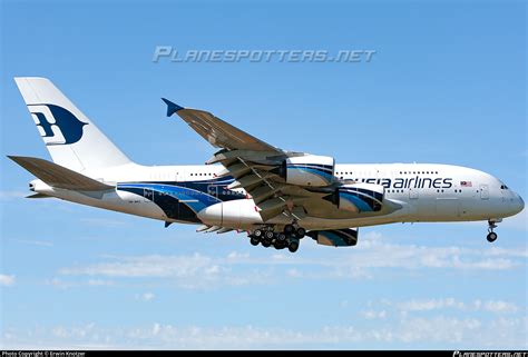 9M MNC Malaysia Airlines Airbus A380 841 Photo By Erwin Knotzer ID