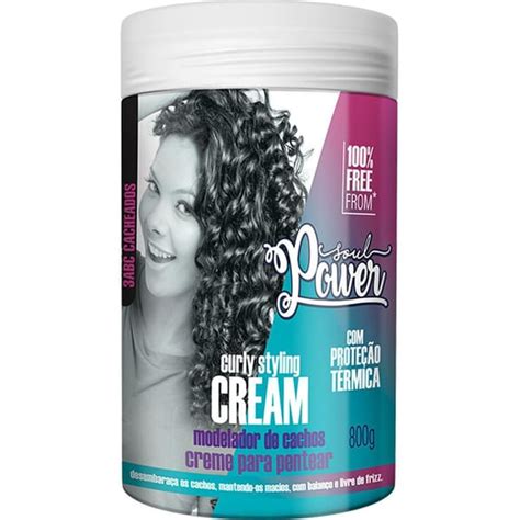 Creme De Pentear Soul Power Curly Styling Cream Ml Cabelos