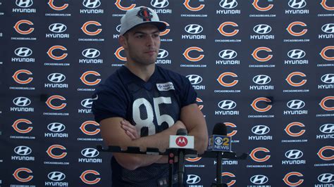 Cole Kmet Press Conference 9 30 Chicago Bears