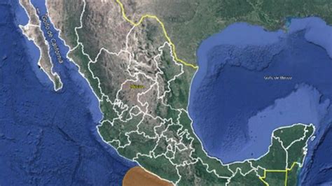 Se prevén lluvias puntuales torrenciales en Guerrero Oaxaca y