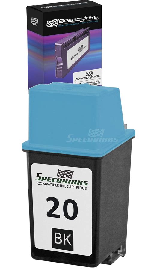 Speedy Inks Remanufactured Ink Cartridge Replacement For Hp 20 Black