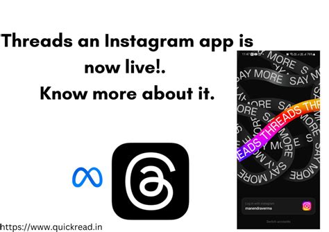 Threads An Instagram App Is Now Live Know More About It