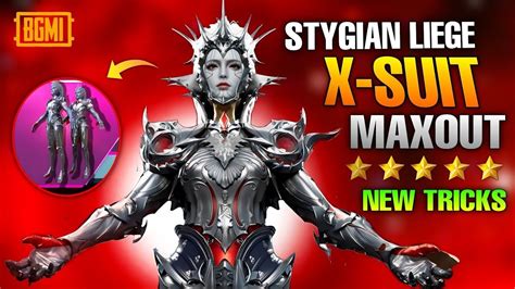 Finally Bgmi New X Suit Crate Opening Stygian Liege X Suit Bgmi X