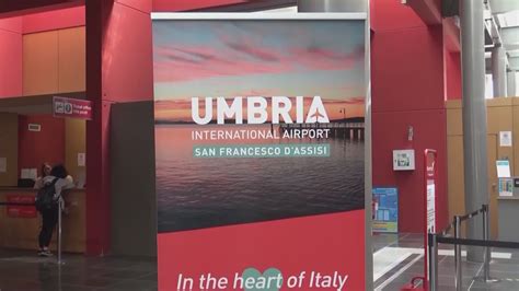 Aeroporto Nuovo Record Di Passeggeri E Scalo Sempre Pi Green Umbria Tv