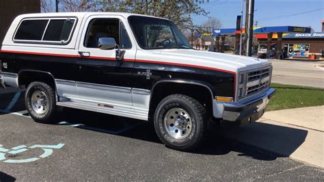 1987 Chevrolet Blazer K5 For Sale Youtube